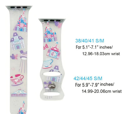 Cartoon Castle Apple Watch Band - The Velvet Strand