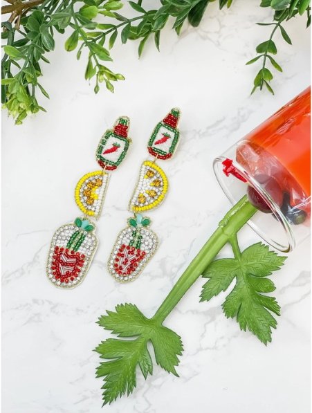 Bloody Mary Earrings - The Velvet Strand