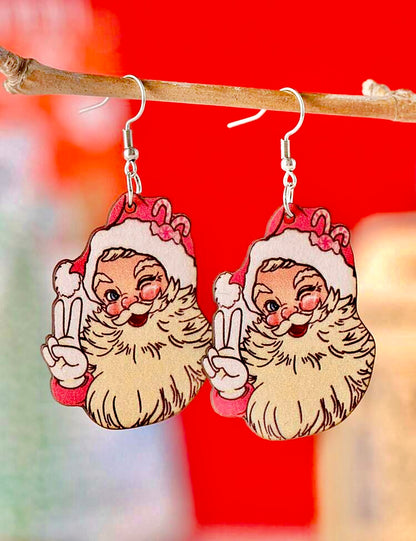 Cool Santa Earrings