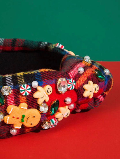 Jeweled Christmas Headband