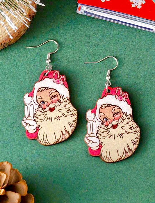 Cool Santa Earrings