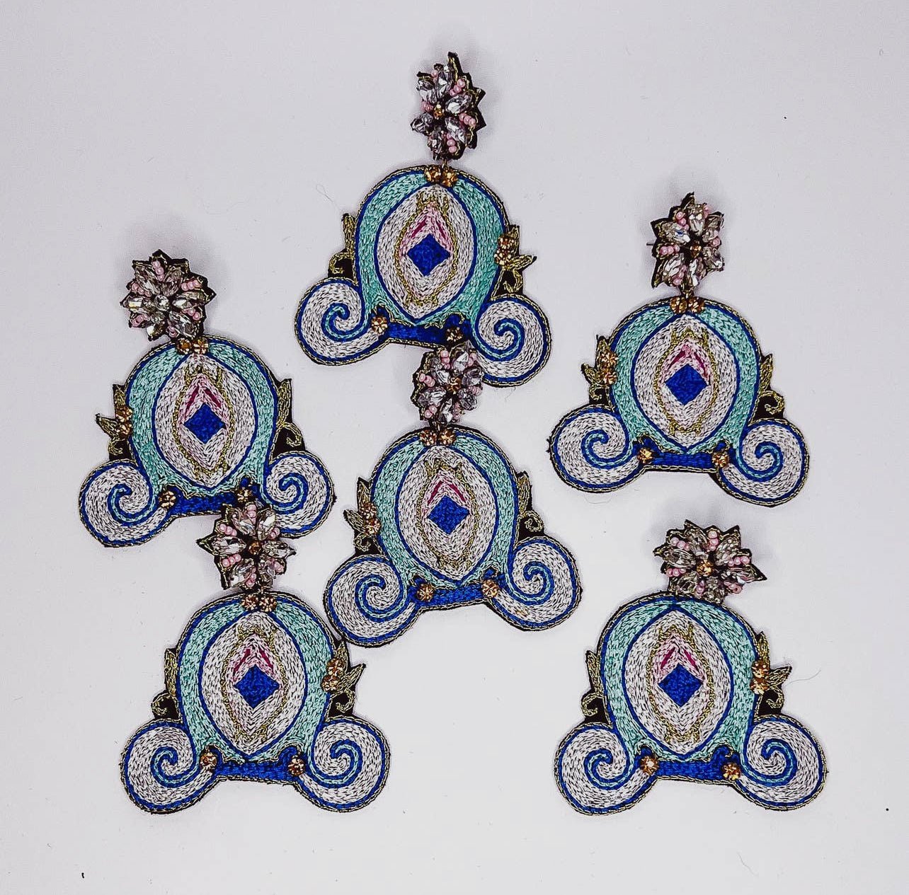 Carriage Earrings - The Velvet Strand