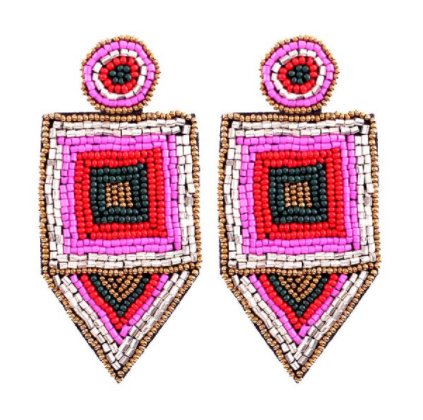 Geometric Boho Earrings - The Velvet Strand