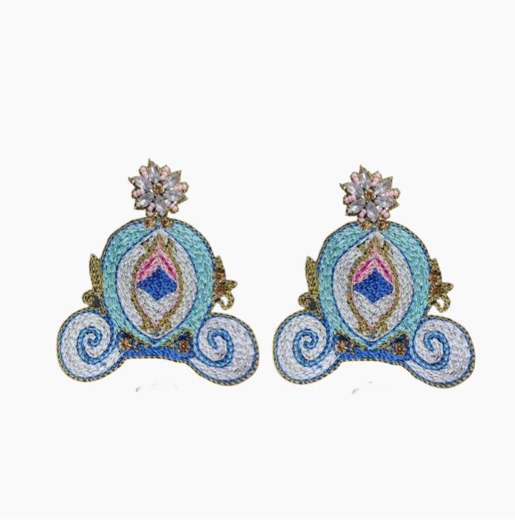 Carriage Earrings - The Velvet Strand