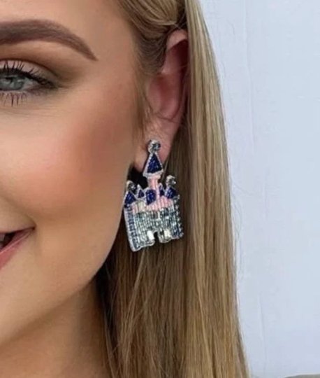 Castle Earrings - The Velvet Strand