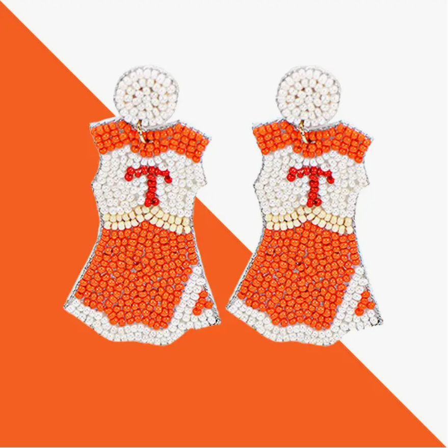 Auburn Earrings, Clemson Earrings, Tennesse Vols Earrings - The Velvet Strand