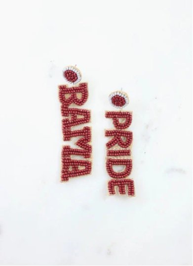 Alabama Pride Earrings - The Velvet Strand