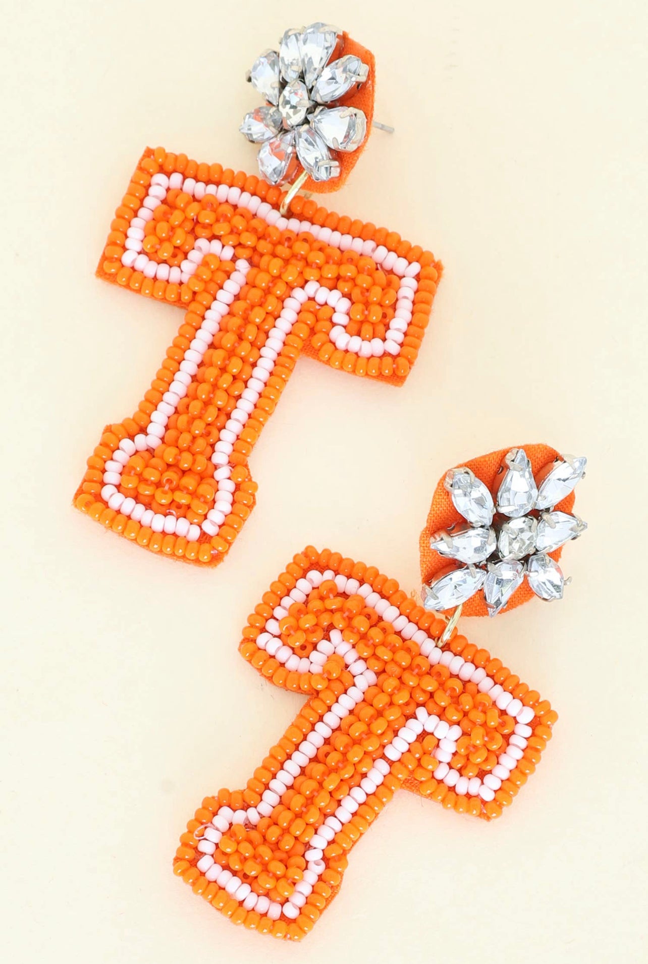 Auburn Earrings, Georgia Bulldog Earrings, Tennessee Vols Earrings, Football Earrings, Sports Accessories, Sports Earrings - The Velvet Strand