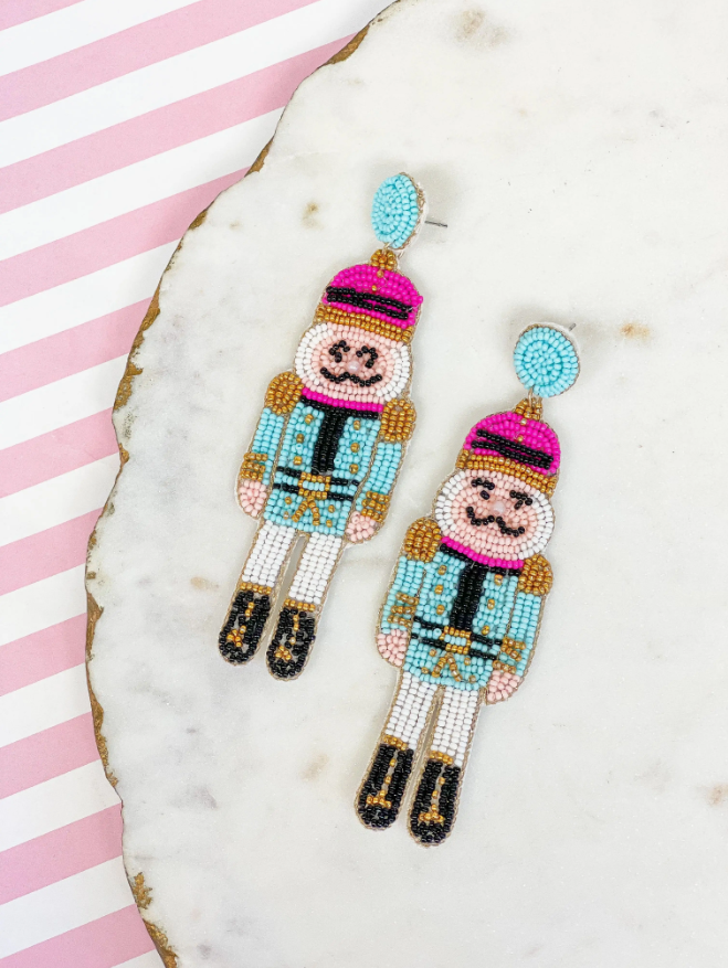 Nutcracker Earrings - The Velvet Strand