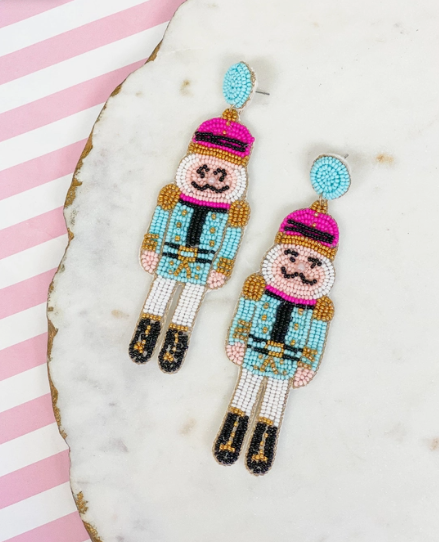 Nutcracker Earrings - The Velvet Strand