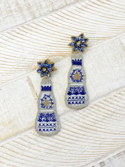 Tequila Bottle Earrings - The Velvet Strand