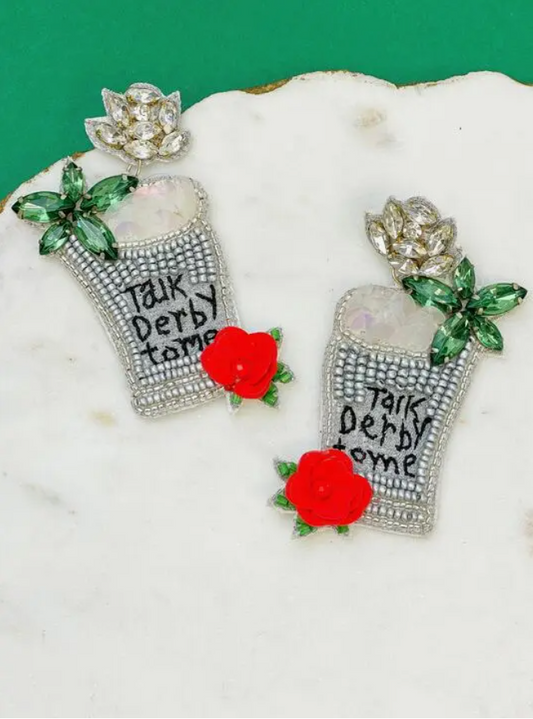 Talk Derby to Me Derby Earrings - The Velvet Strand