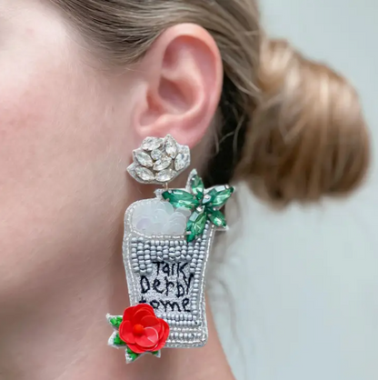 Talk Derby to Me Derby Earrings - The Velvet Strand