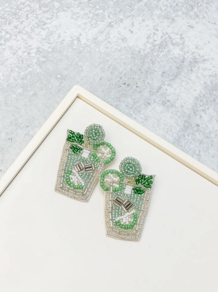 Mint Julep Earrings - The Velvet Strand