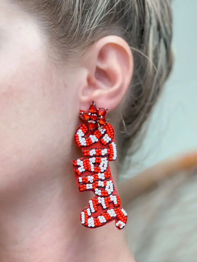 4th of July Stars and Stripes Earrings - The Velvet Strand