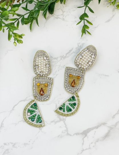 Tequila Shot Earrings - The Velvet Strand