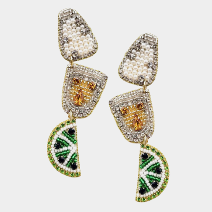 Tequila Shot Earrings - The Velvet Strand