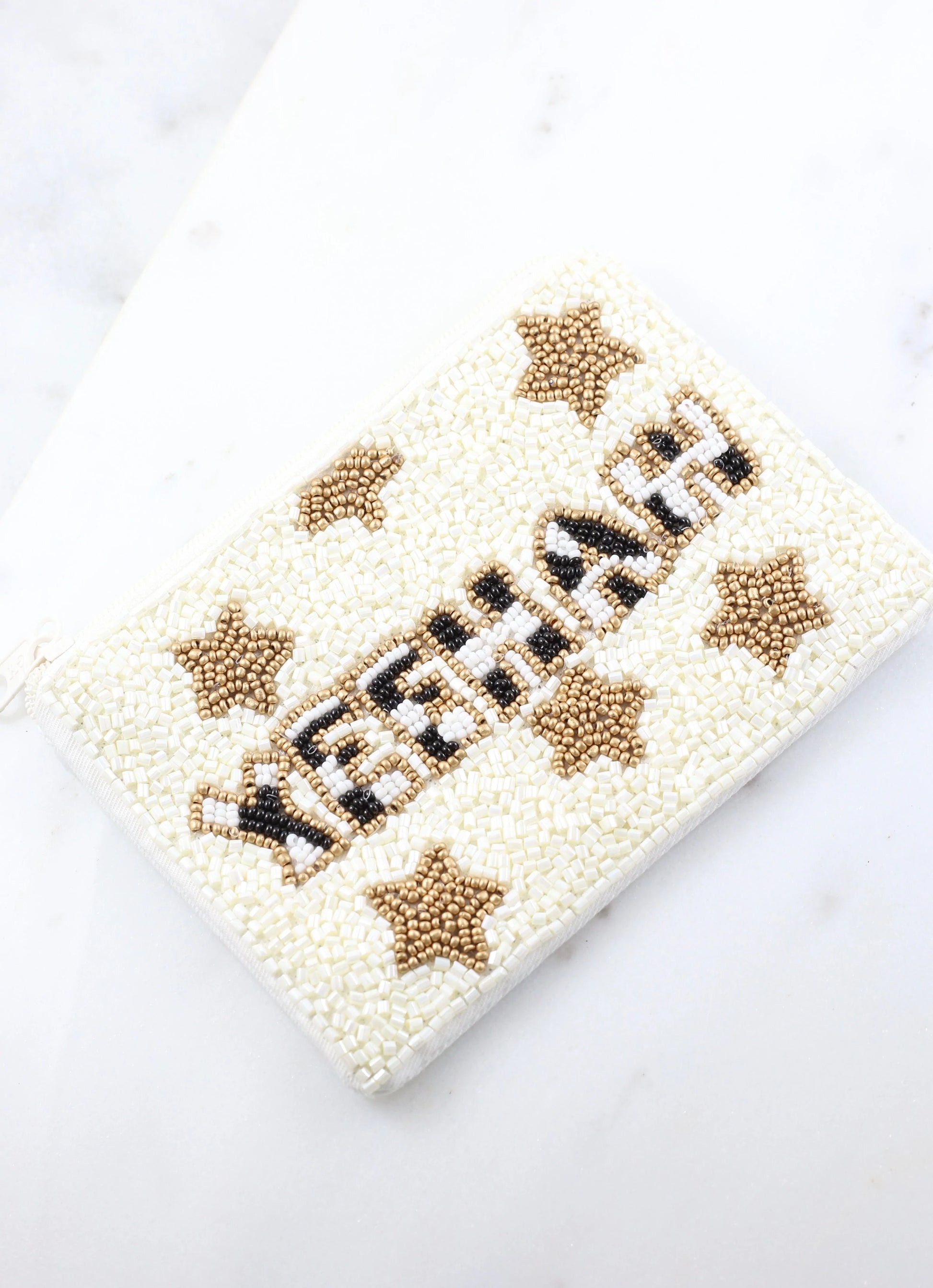 Beaded Yeehaw Pouch - The Velvet Strand