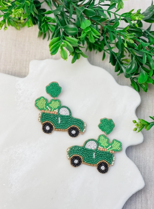 St. Patrick's Day Earrings - The Velvet Strand